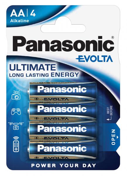 Panasonic Evolta AA-batterier (4-pack)