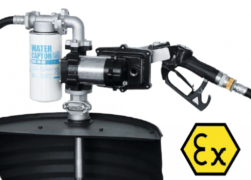 Piusi EX50 ATEX-bränslepump för fat 12V