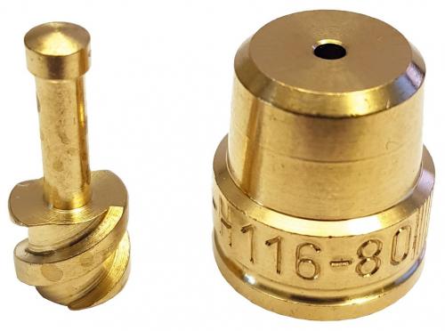 Gloria rundstråledysa med spridare 2mm