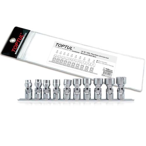 Toptul 3/8" Ledhylsor 12pt 10-19mm