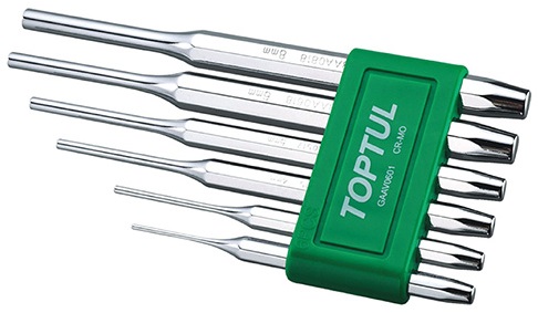 Toptul dornsats 2-8mm (6st)