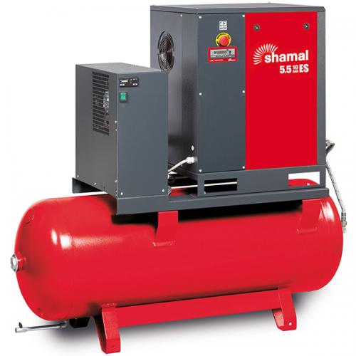 Shamal GHIBLI 5.5-08-270ES skruvkompressor (7,5hk/8bar/270l)