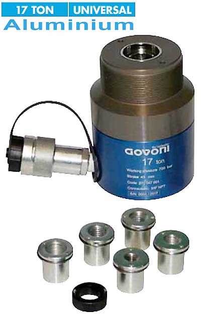 Govoni hålcylinder aluminium (17ton)