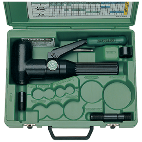 Greenlee hydraulisk hålstanssats 7904E (90° vinklad)