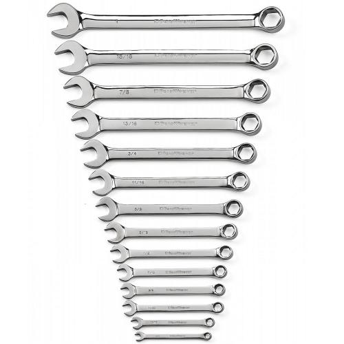 Gearwrench 6pt PU/blocknyckelsats tum 1/4-1"