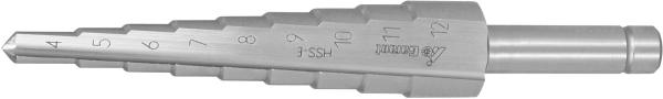 Garant stegborr HSSE (4-12mm med 1,0mm-steg)