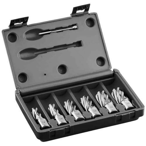 Euroboor Weldonfäste HSS kärnborr-kit small