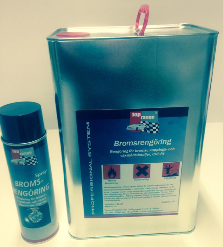 Top Range bromsrengöring