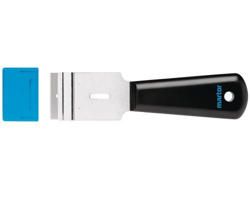 Martor Scrapex Argentax fönsterskrapa i metall med handtag