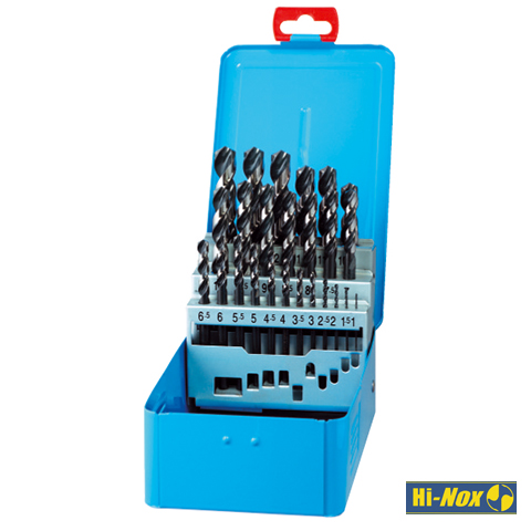 5 Taladros Presto 4,5 Mm HI Nox Para Acero Inoxidable HSS Din 338 P1