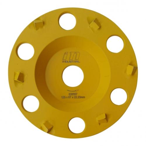 Industrial PCD diamantslipskål 125X22.23mm (polycrystalline diamant)