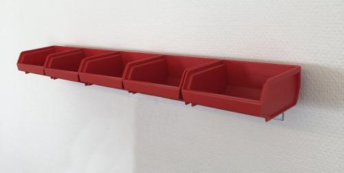 500mm list + 5st lådor