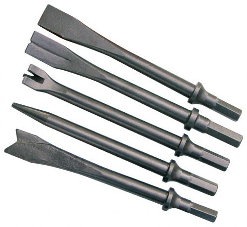 Ingersoll Rand 9500 Mejselsats 5st (runt fäste)