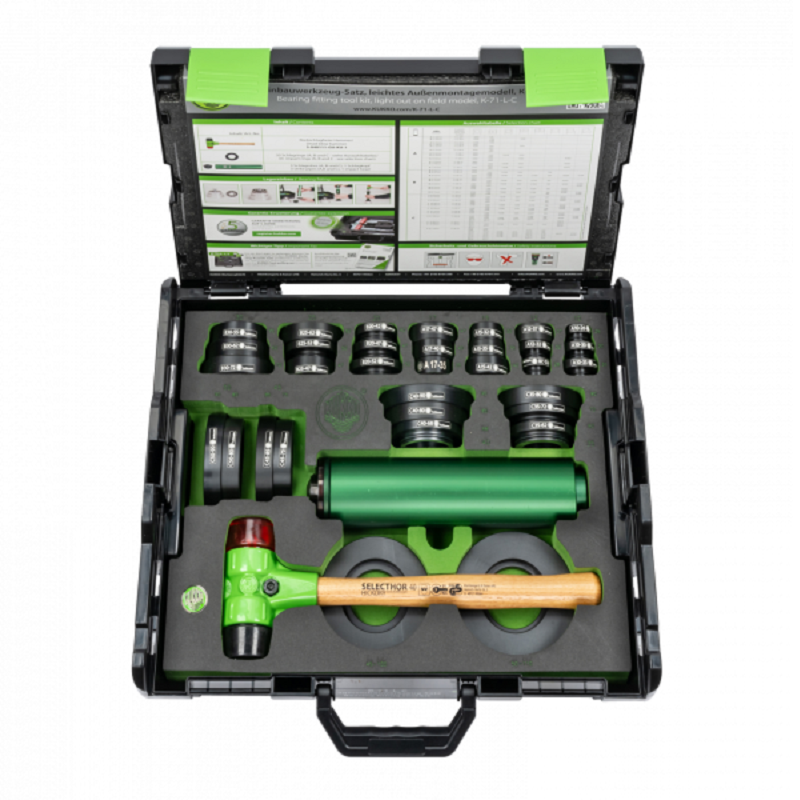 Kukko K-71-L-C Lagermonteringsset, 37-delar
