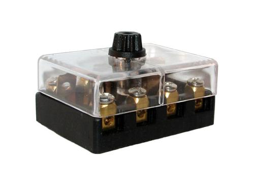 SÄKRINGSHÅLLARE, BAKELIT, (4st säkringar)