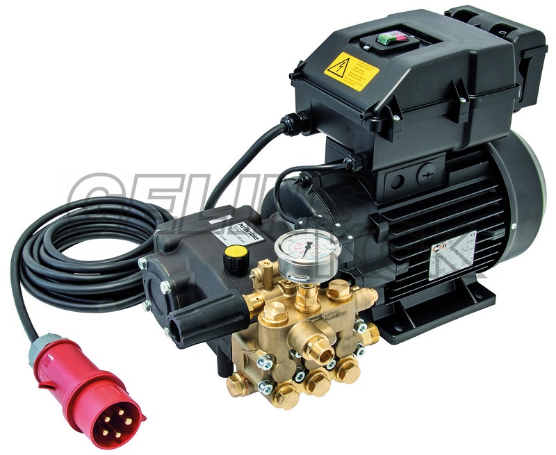 Kränzle RP1400 stationär högtryckspump/motor + elbox/kabel