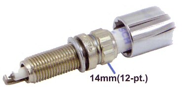 Koken 3305P Tändstiftshylsa 3/8" (magnet)