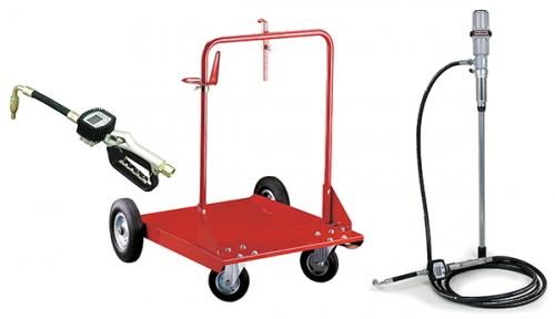 Faicom oljepumpskit för 200kg fat 4:1