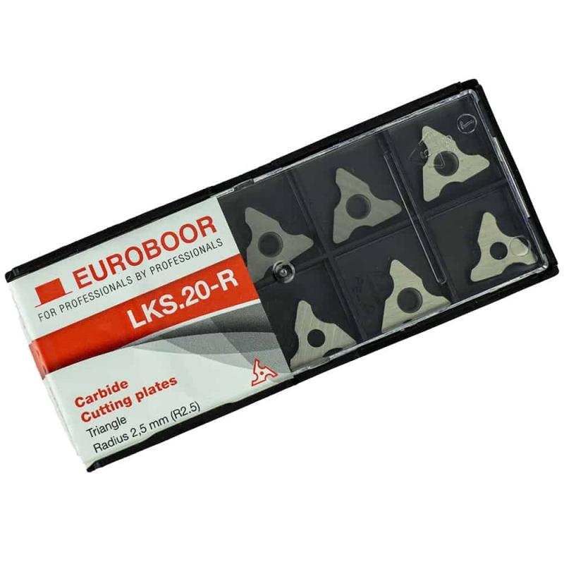 Euroboor LKS.20-R Radiella skär R2.5 (10-pack)