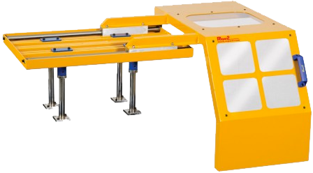 Maskinskydd "Maxi 1000" med glidskena