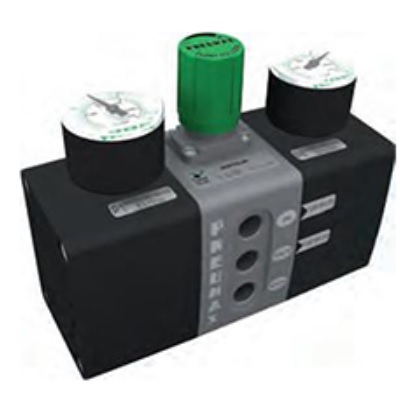 Pneumax tryckstegrare 1/4" (2,5-10 till 20 bar)