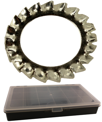 Sortimentlåda - Taggbrickor 400st