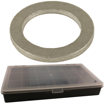 Sortimentlåda - Aluminiumbrickor 310st