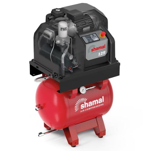 Shamal Mini Windy 2,2-10-90 Skruvkompressor (3hk/10bar/90l)