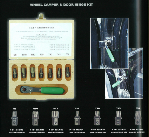 Dörrjustering verktyg personbil