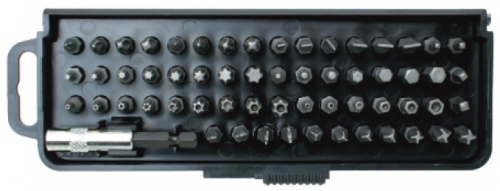 Lobomatic säkerhetsbits i sats 60delar