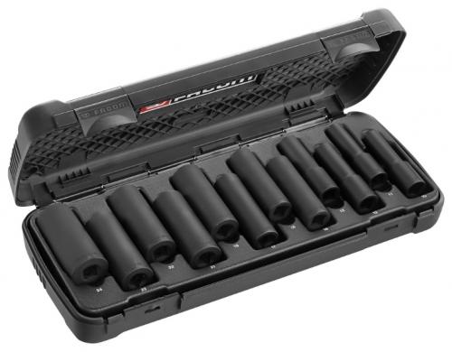 Facom NSDL.405A 1/2" krafthylssats långa 12pt 10-24mm