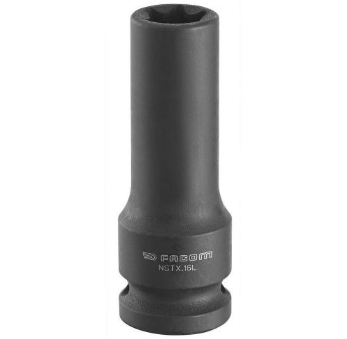 Facom NXST.L 1/2" kraft E-torxhylsa lång (E10-E24)