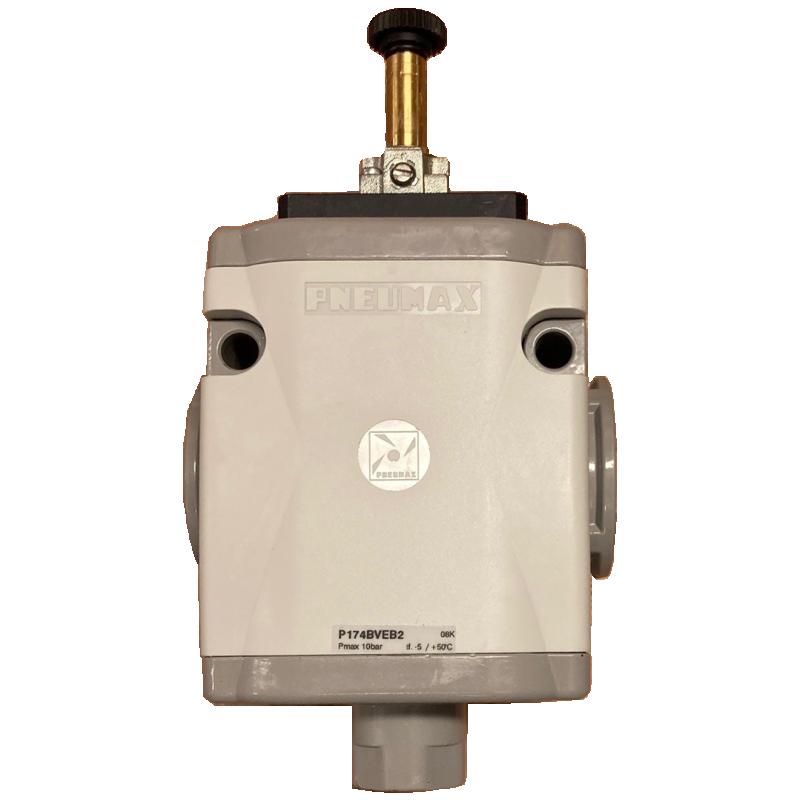 Pneumax Elect.Shut-off valve 3/2 "Airplus" S4, 1"(VE)