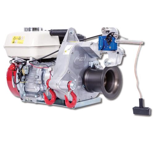 Portable Capstan vinsch bensindriven, portabel 1150/450kg