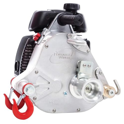 Portable Capstan vinsch 1000kg bensindriven portabel