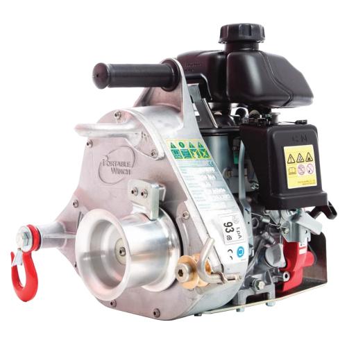 Portable Capstan vinsch 1000kg bensindriven portabel (snabbmodell)