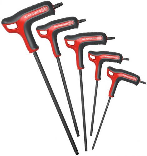 Facom 89TXA.PB T-handtag torx T10-T30 sats