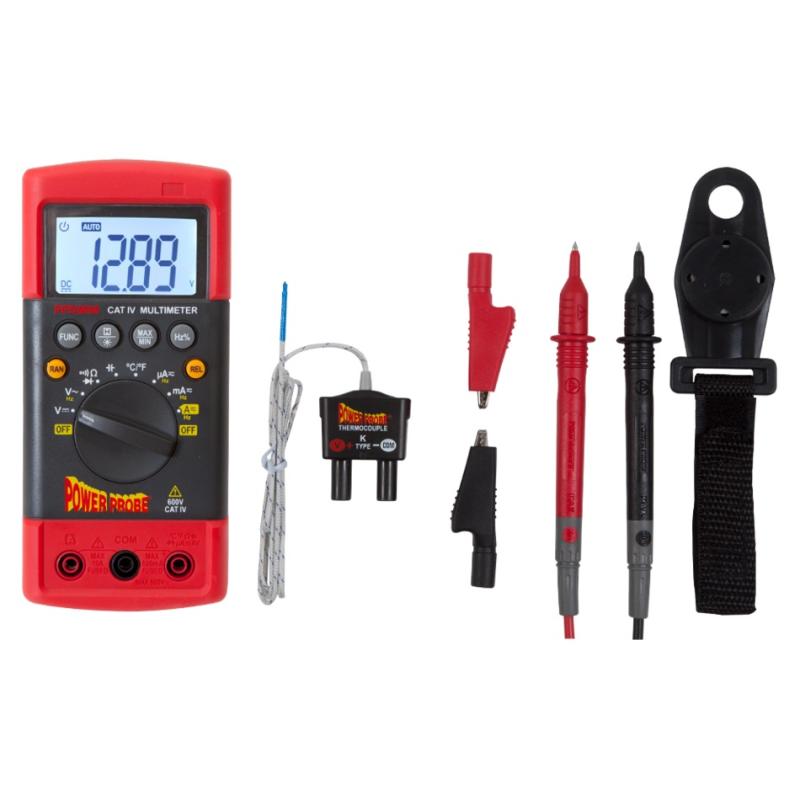 Power Probe PPDMM Bilmultimeter CAT IV 600V
