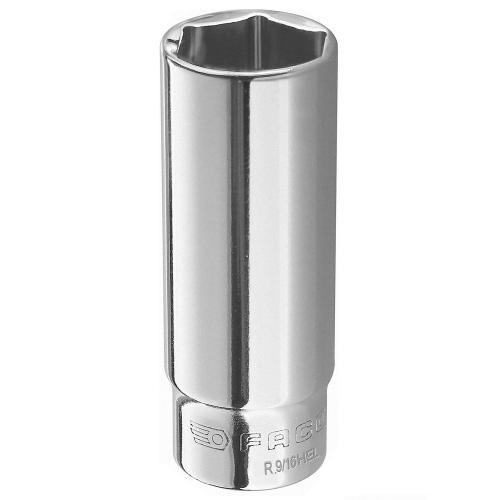Facom 1/4" hylsa lång 6pt 3,2-14mm