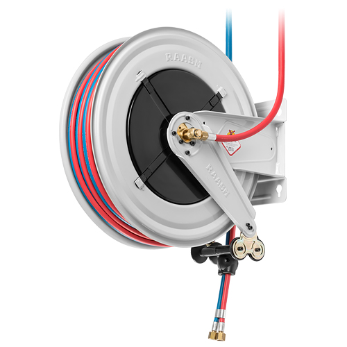 Raasm gasvinda acetylen/oxygen 2x10mm 15m