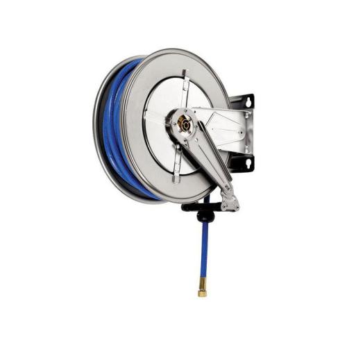 Raasm 430 Slangvinda rostfri 3/8" 18m