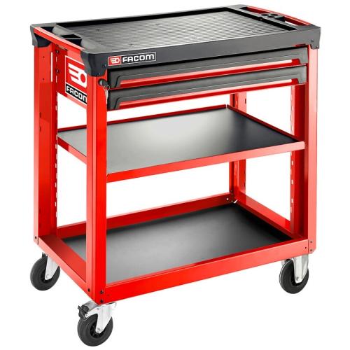 Facom ROLL.UC3S2DM4 Avlastningsbord, 2st utdragbara lådor