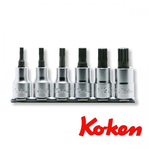 Koken 1/2" XZN 100mm M5-M14 sats