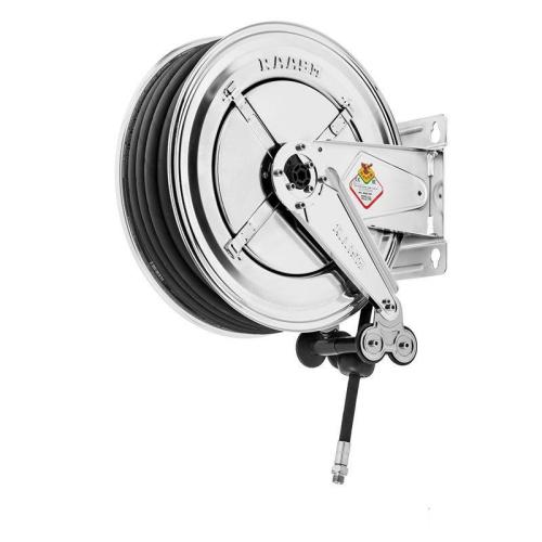 Raasm 430 Slangvinda rostfri 3/8" 15m