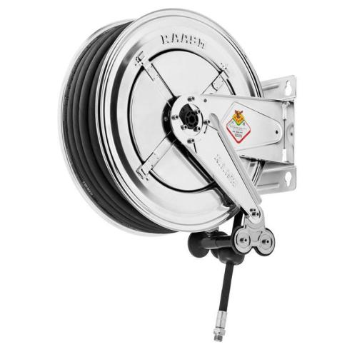 Raasm 530 Slangvinda rostfri 1/2" 20m