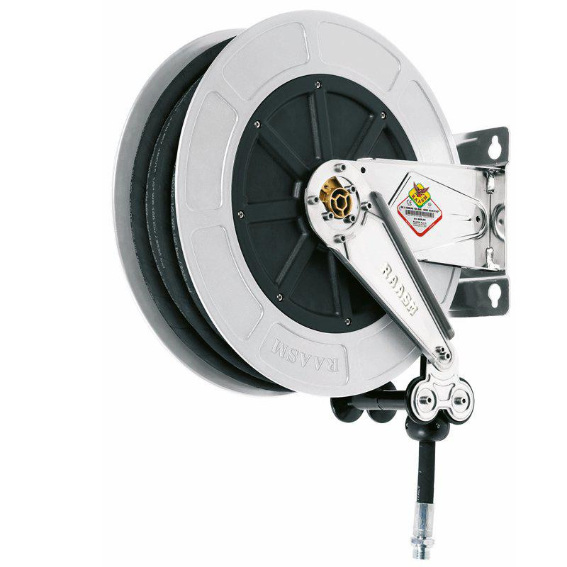 Raasm 430 Slangvinda rostfri 3/8" 15m