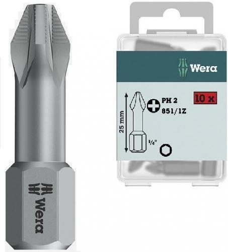 WERA Classic bits 25mm 10-pack