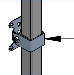 Teseo AP28 Monteringskonsoll