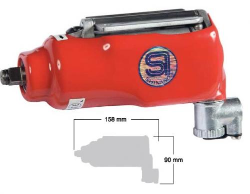 Shinano SI1305 3/8" Butterfly Mutterdragare