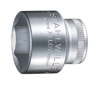 Stahlwille 456 3/8" hylsa 6pt 7-22mm